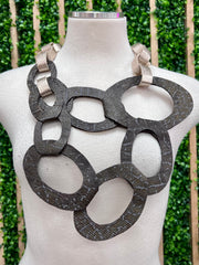Arlenne Diaz Leather Necklace