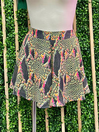 Neon Snake Shorts