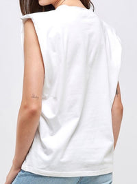 Padded Shoulder Muscle Tee