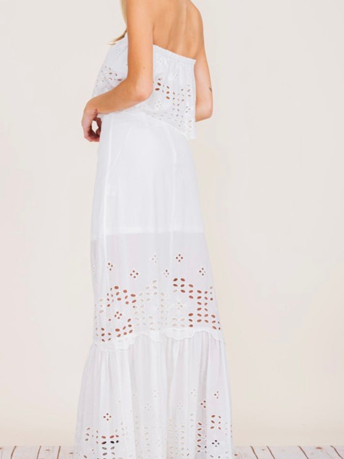 Eyelet lace Maxi Set