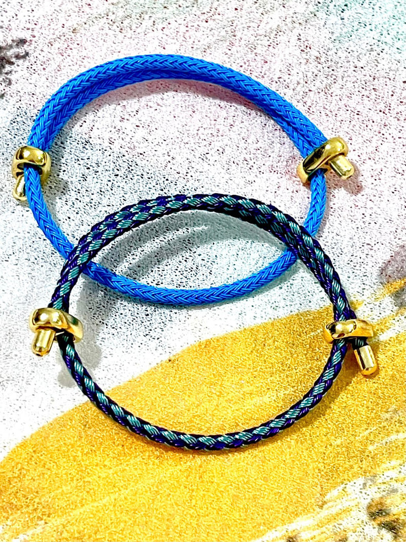 Braided Wire Bracelet