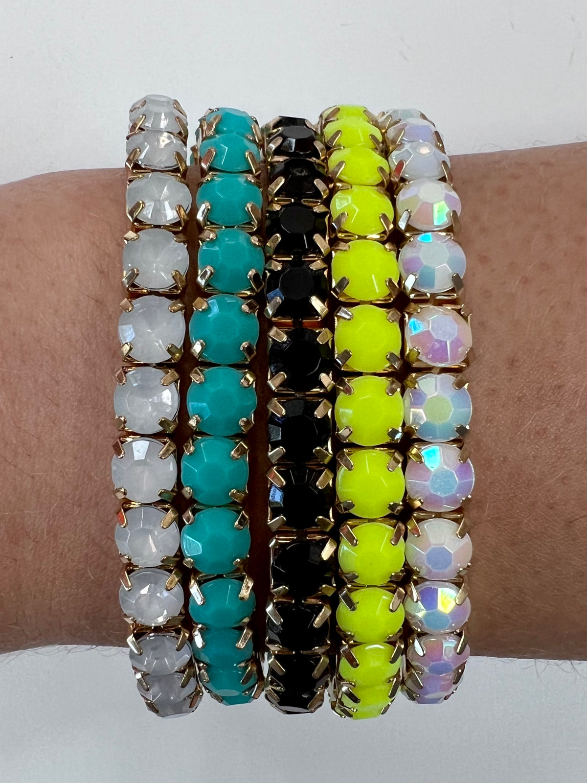 Fun Crystal Elastic Bracelet