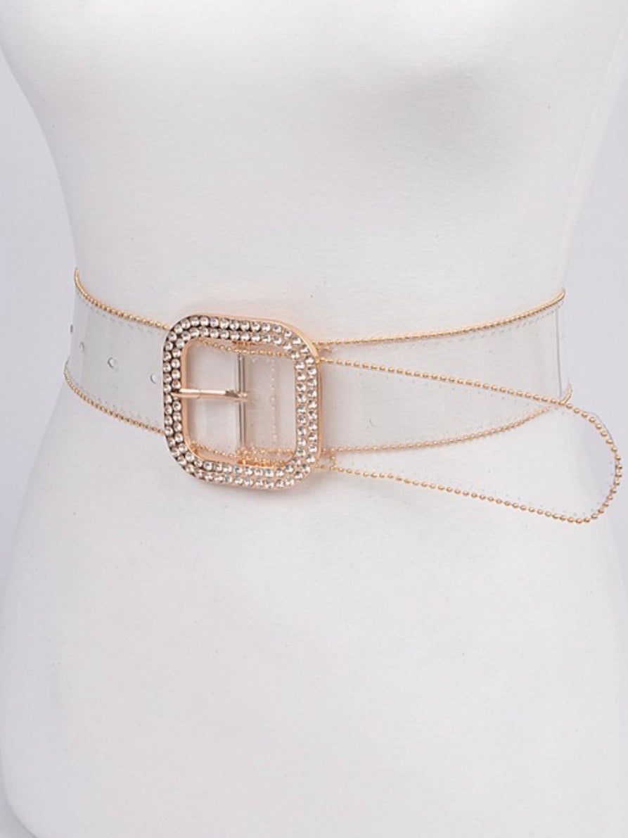 Bead Frame Clear Belt