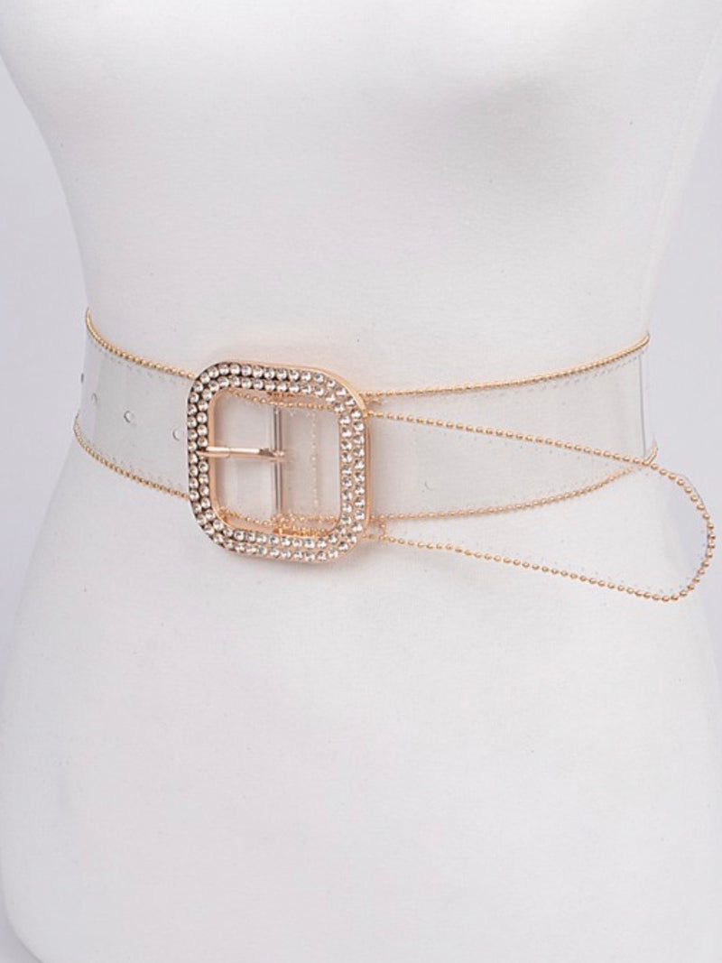 Bead Frame Clear Belt