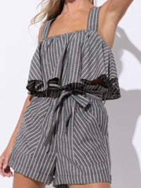 Striped Boho Short Pant