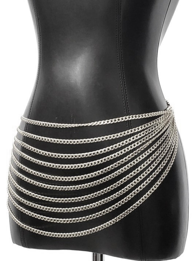 Draped Chain Belt