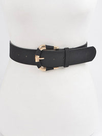 Suede Detail Belt