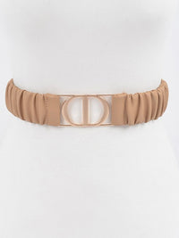 Pleated Stretch Belt