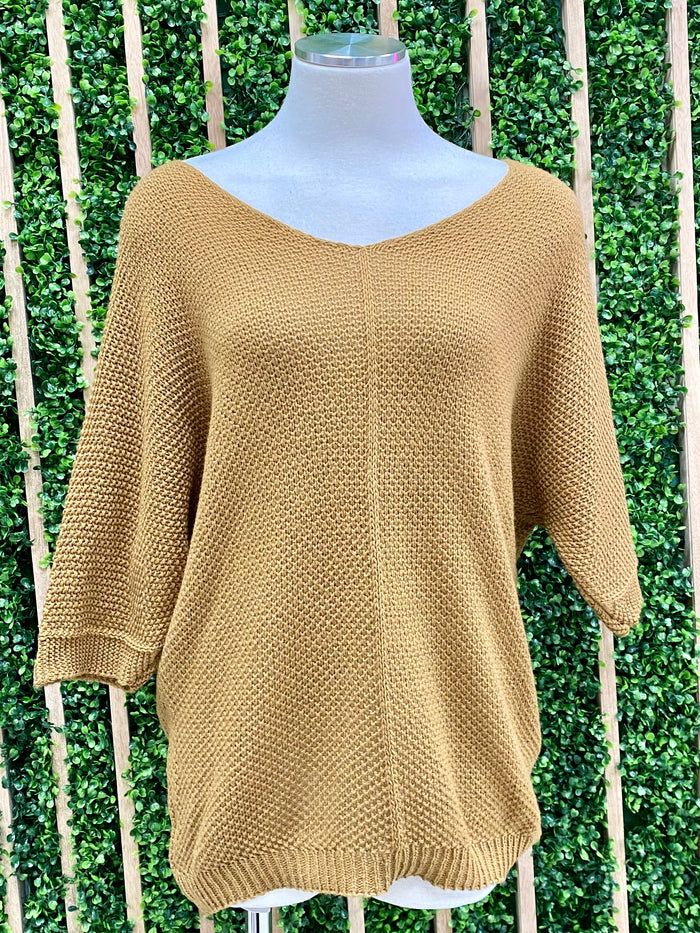 Light Knit Pullover Sweater