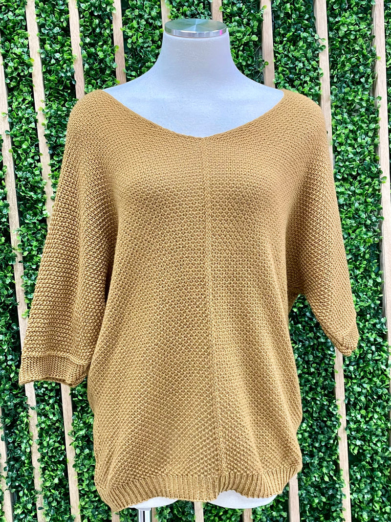 Light Knit Pullover Sweater
