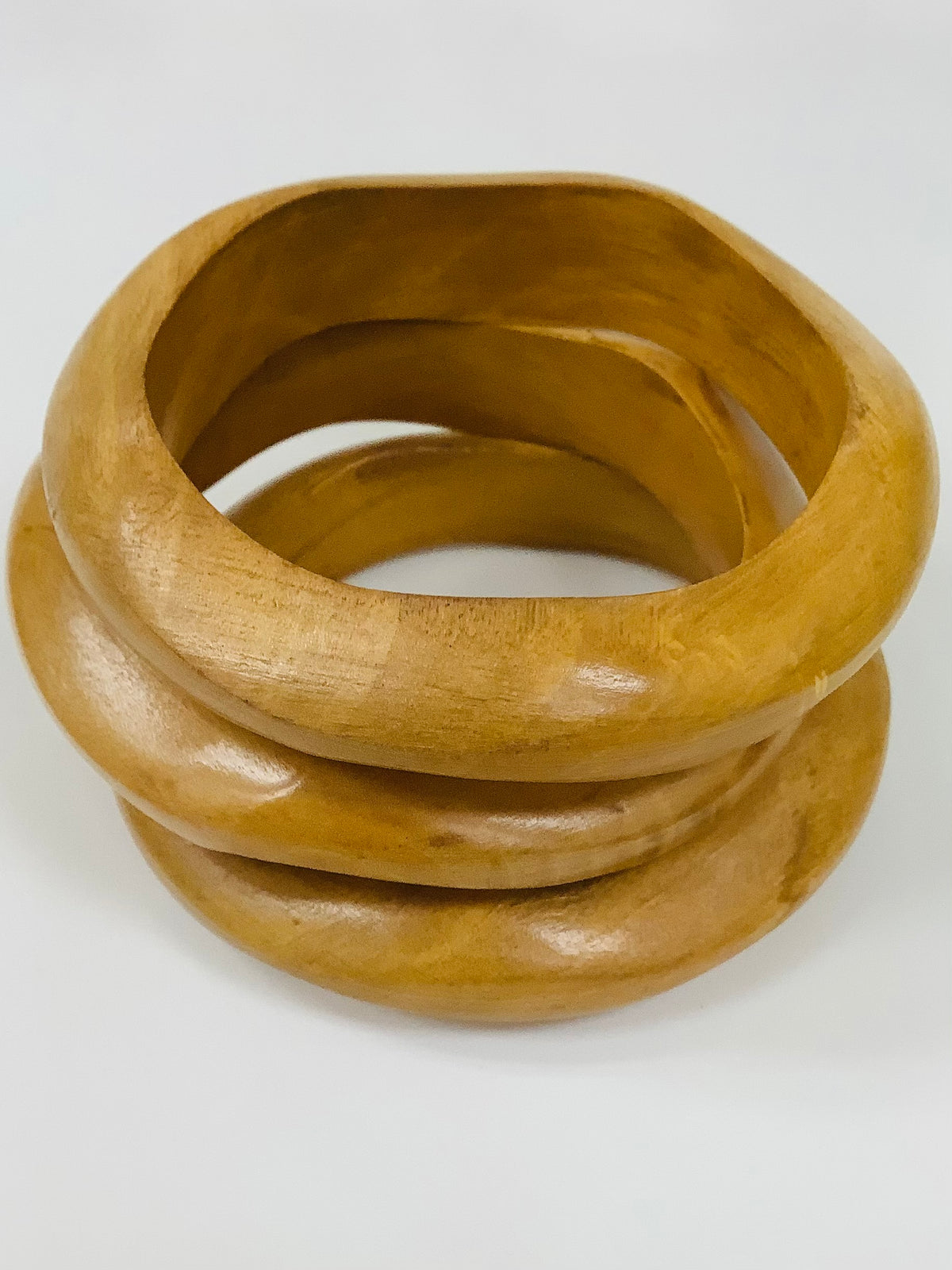 Curvy Wood Bangles