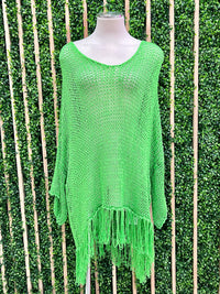 Fringe Crochet Coverup