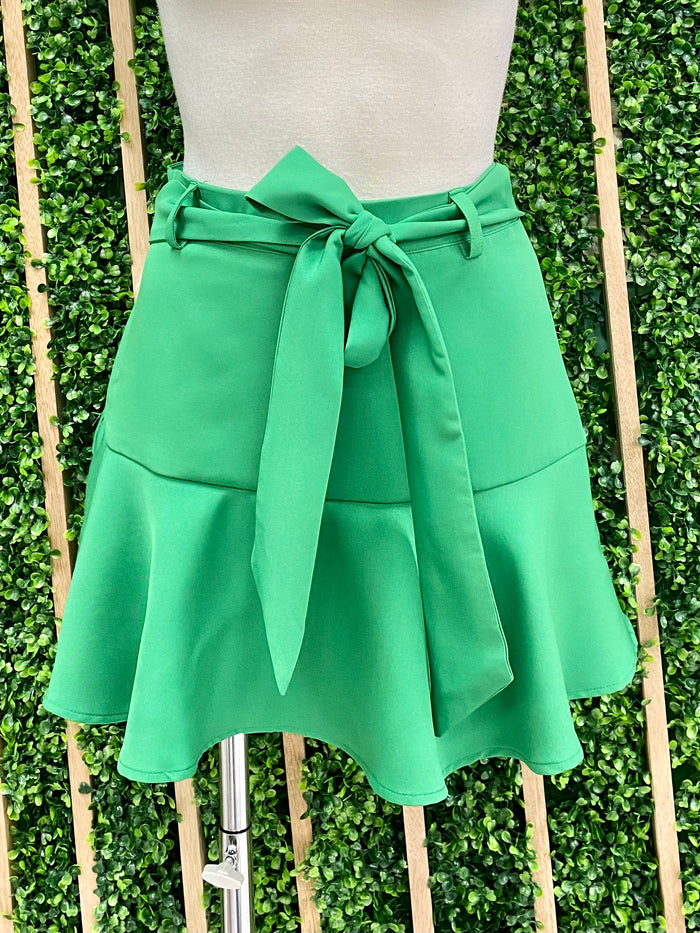 Removable Tie Skort