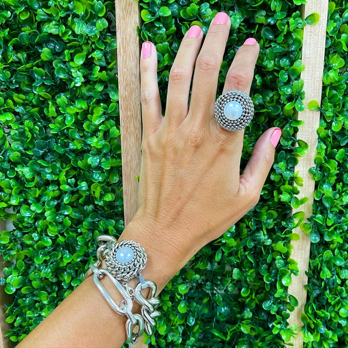 Pearl Links Bracelet