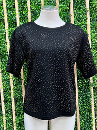 Silver Studded Top