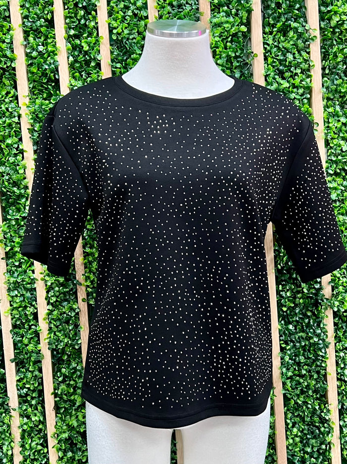 Silver Studded Top