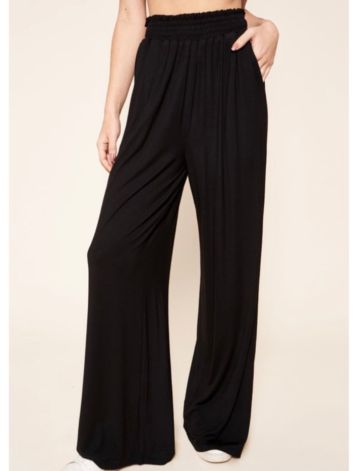 Black Wide leg palazzo