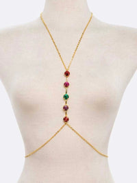 Stone Detail Body Chain