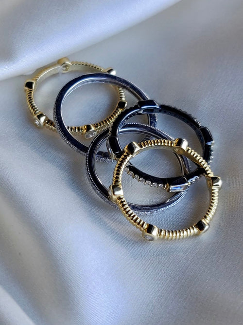 Exquisite Stackable Rings