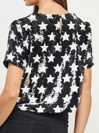 Sequin Star Top