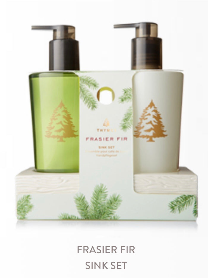 Frasier Fir Sink Set
