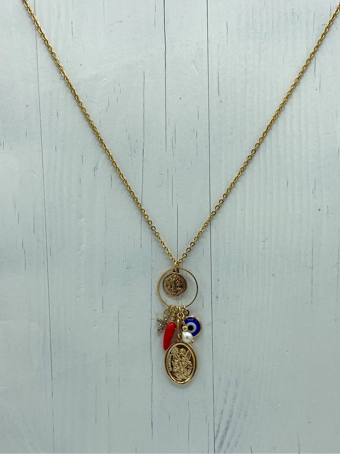 Guardian Angel Charm Necklace