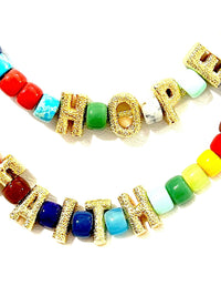 Pursuit of Happiness Crystal Beads Necklace