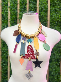 Arlenne Diaz Leather Necklace