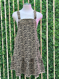 Leopard Skirt Overall