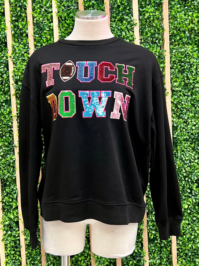 Sequin Touchdown Sweater