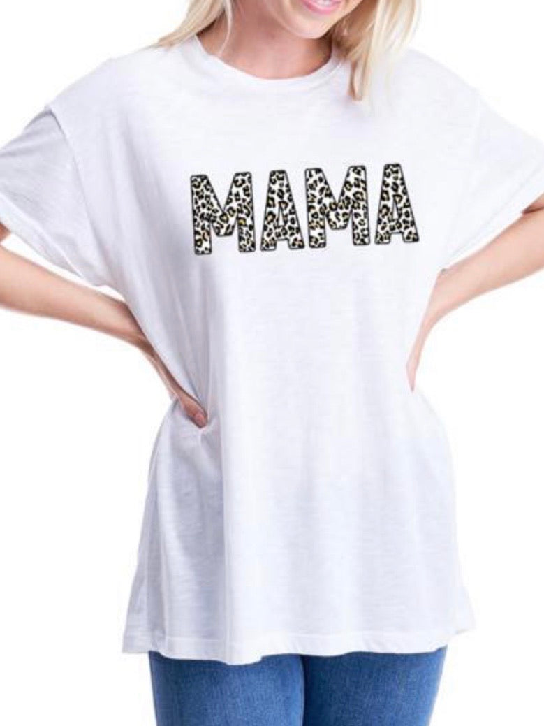 Leopard Mama T Shirt