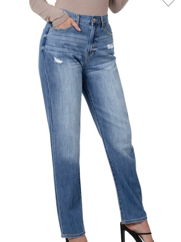 High Rise Mom Jeans