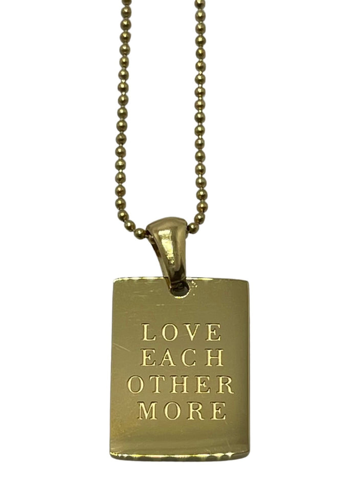 A Message to You Necklace