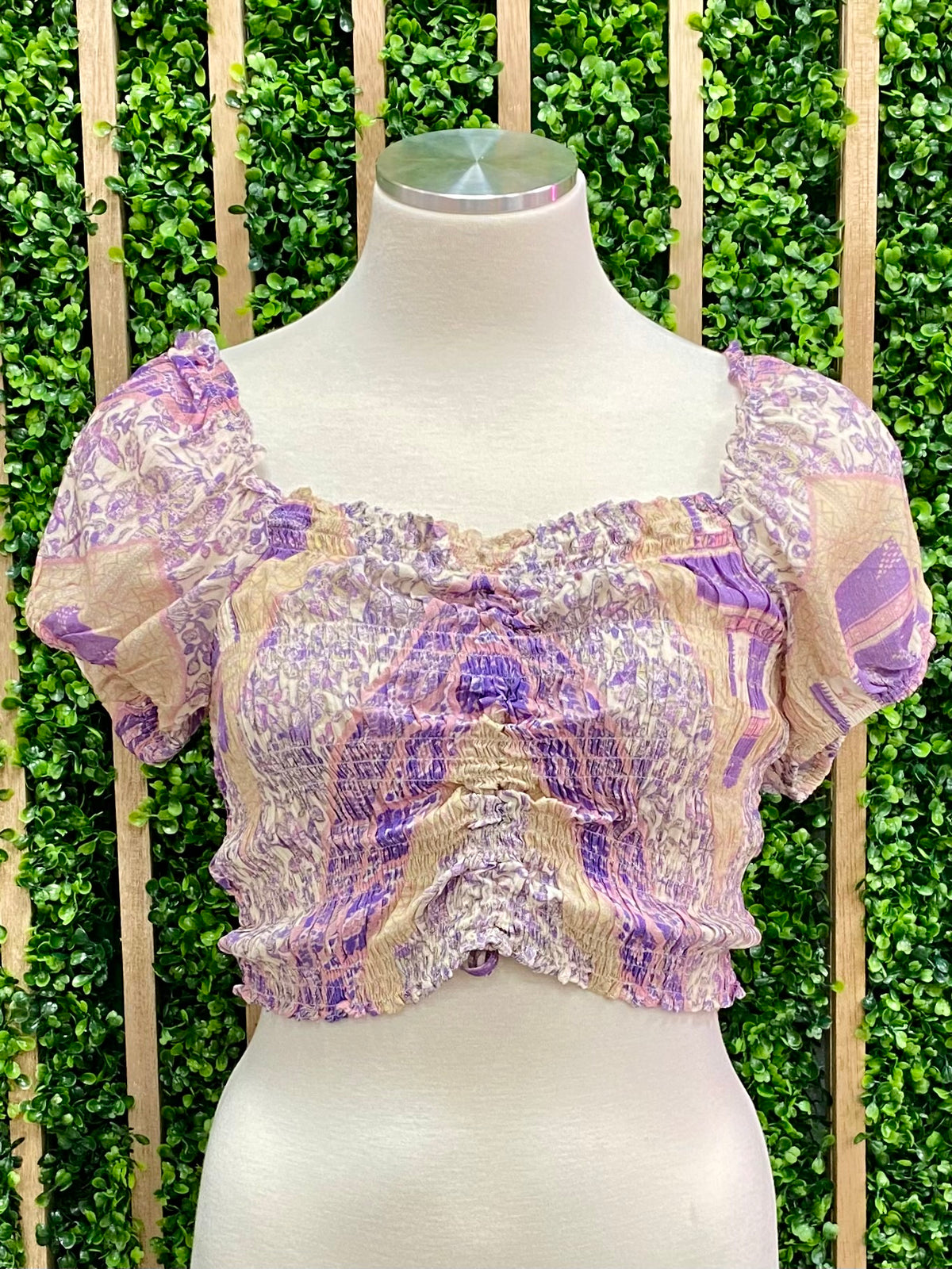 Lemon Grass Crop Top