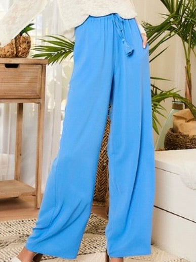 Bright Blue Palazzo