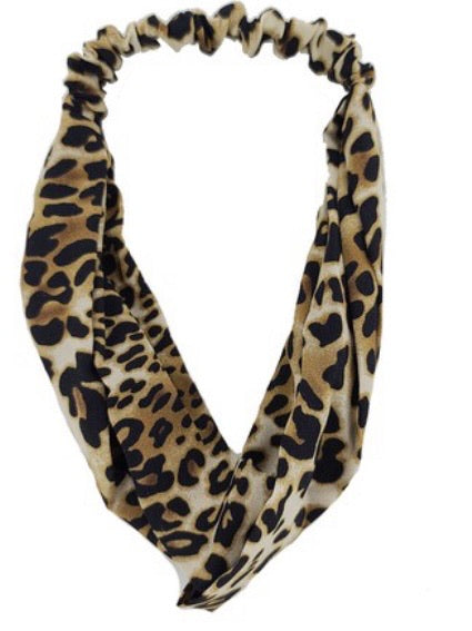 Animal Print Twisted Headband