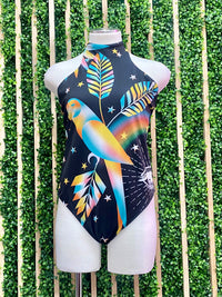 Black Caribe One Piece Swimsuit