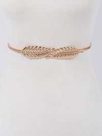 Gold Leaf Elastic Belt