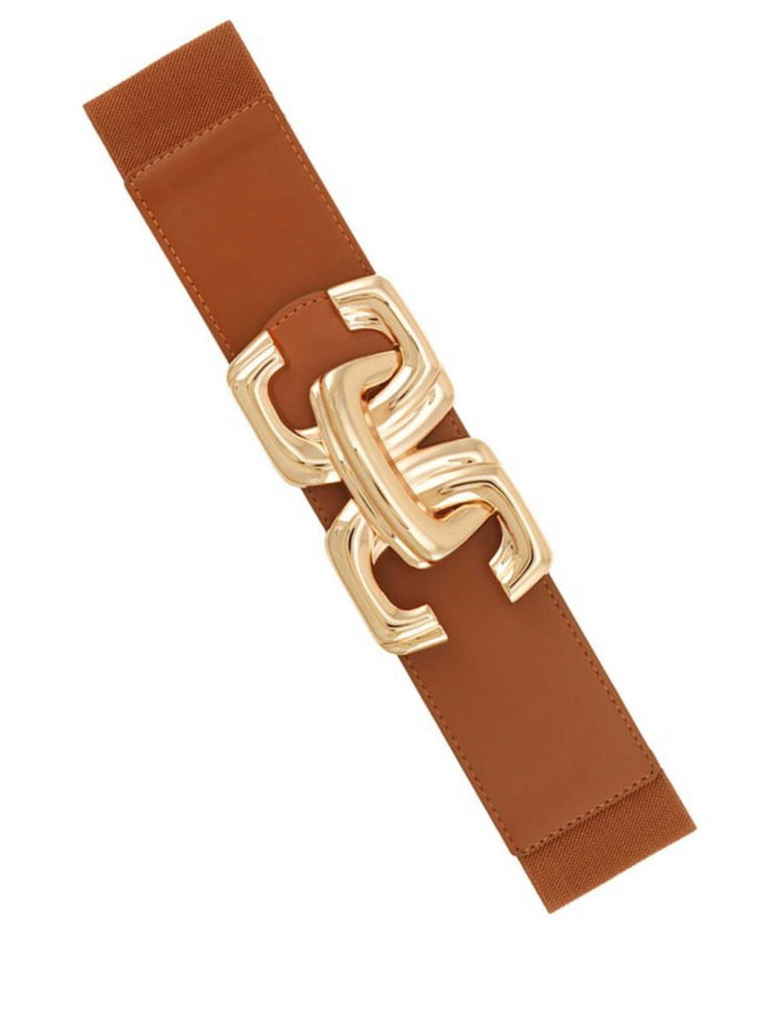 Linked Textured C Belt