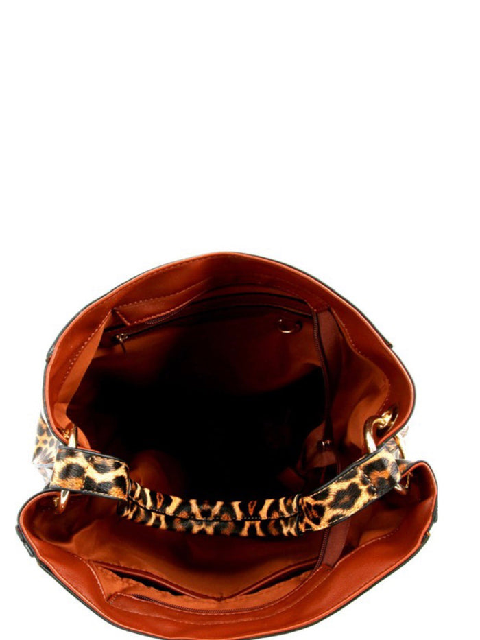 Leopard Detail Hobo