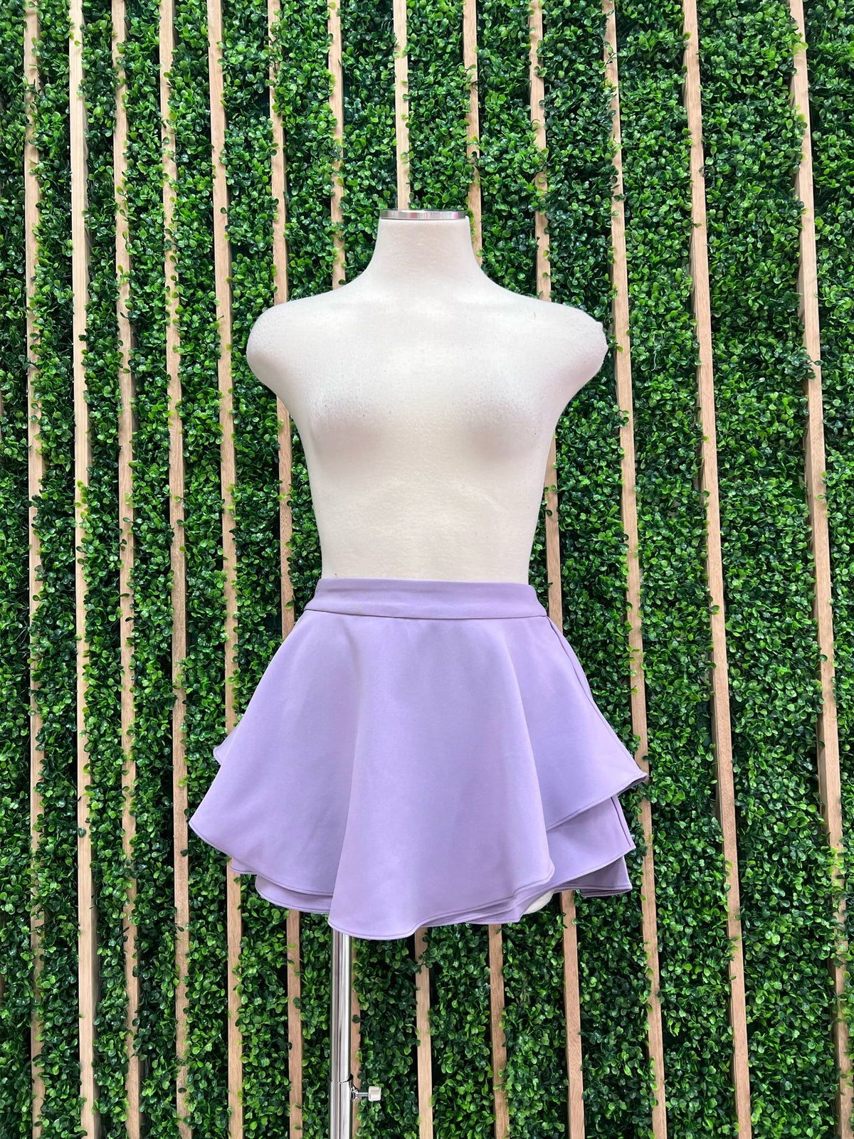 Flare Ruffle Skort