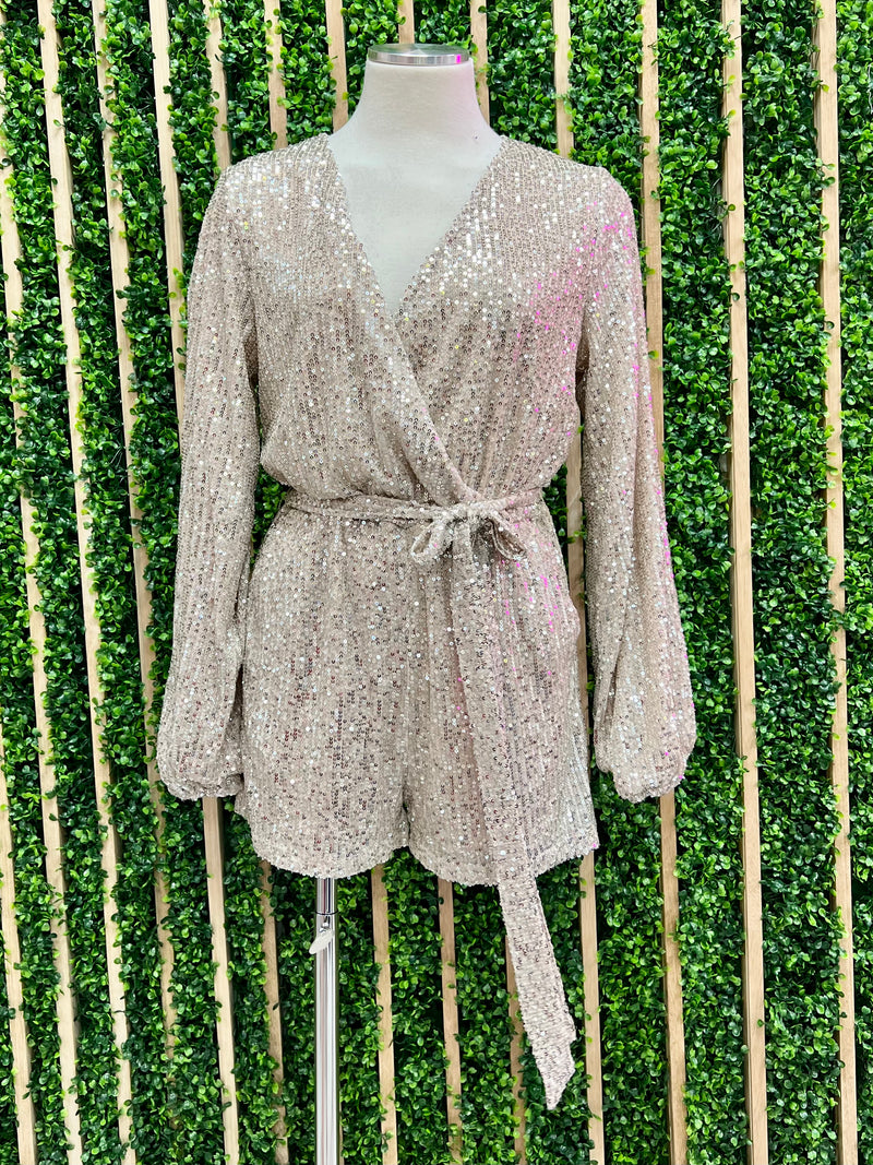 Delicate Sequin romper