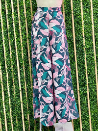 Jade Tropical Wide Leg Pant