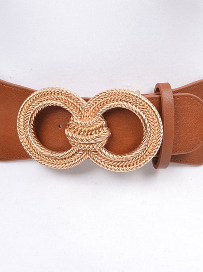 Double Vintage Circle Elastic Belt