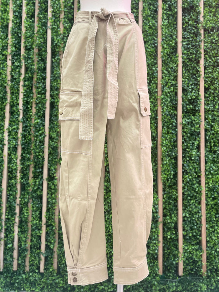 Seam Tream High Waist Joggers
