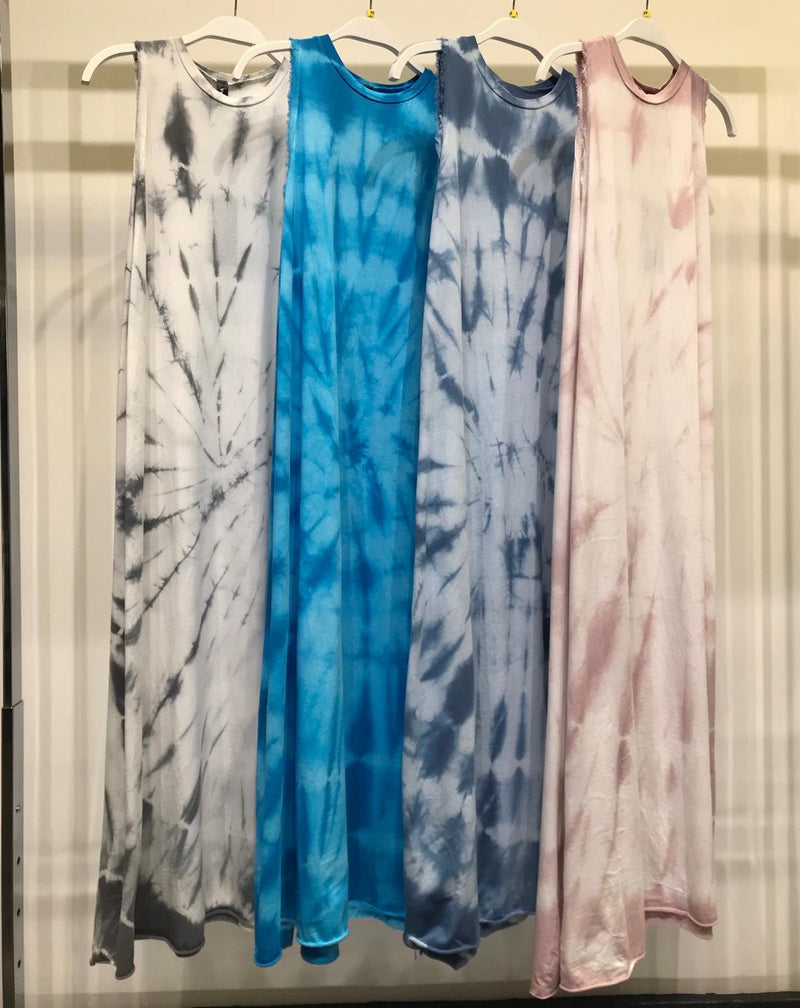 Spiral Tie Dye Maxi Dress