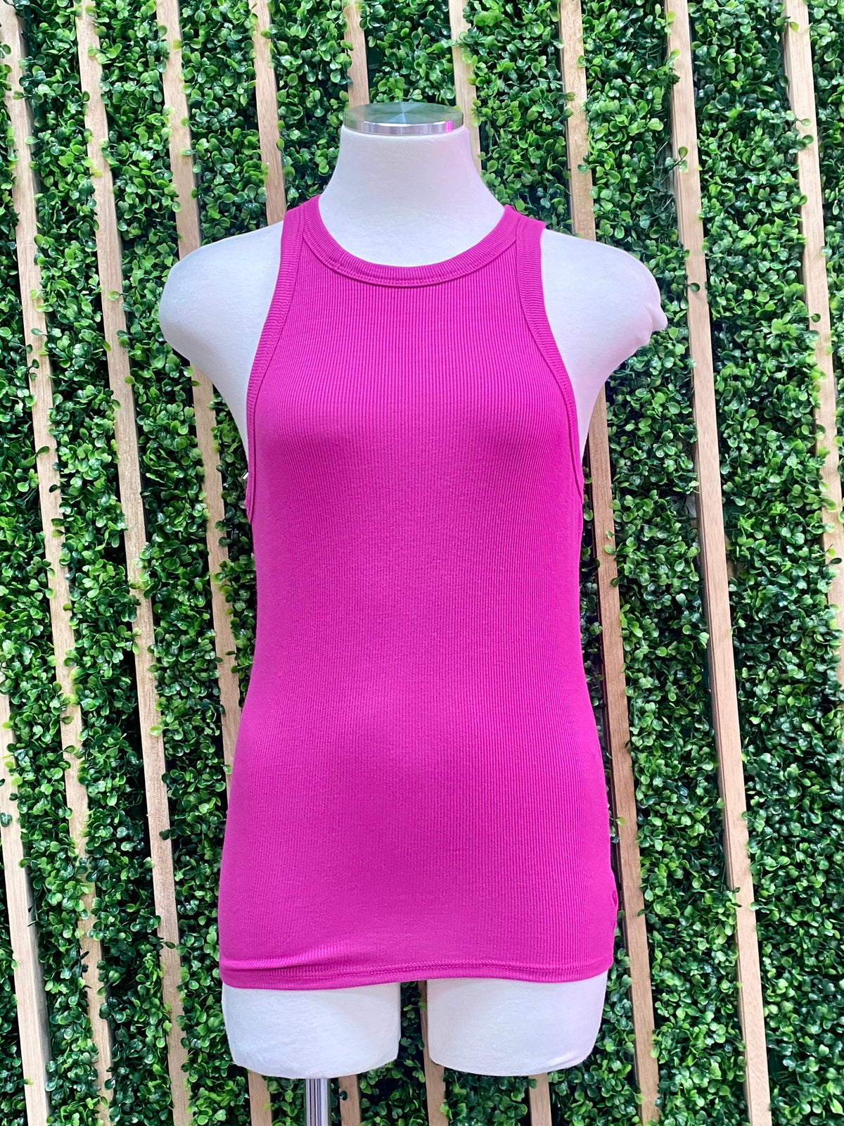 High Neck Cami Basic Top