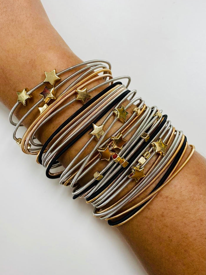 Multi Style Spring Bracelets