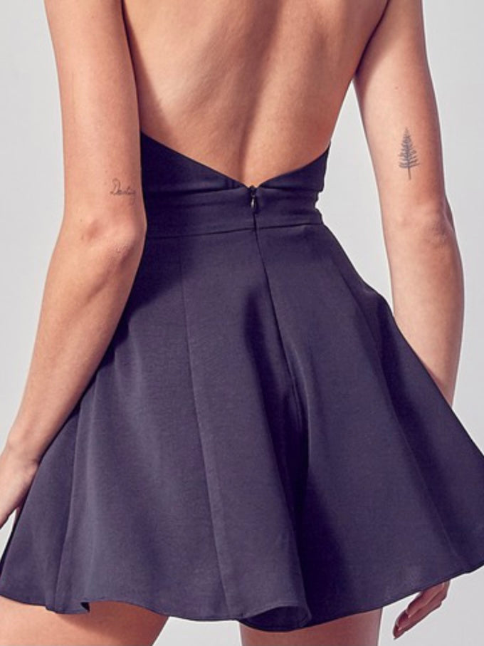 Elegant Halter Romper