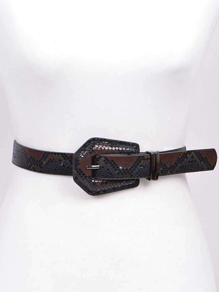 Classy Snakeskin Belt